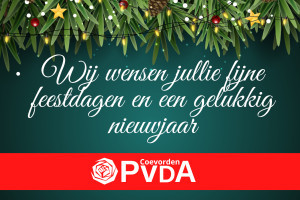 PvdA Coevorden wenst jullie een fijne Kerst