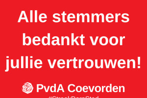 PvdA tweede partij van Coevorden